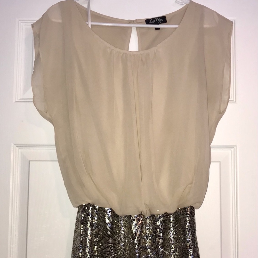 Sequence mini dress